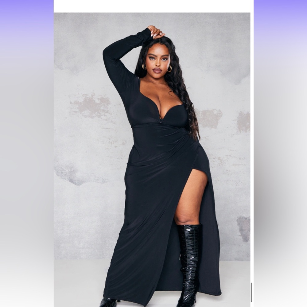 Pretty little thing black dress